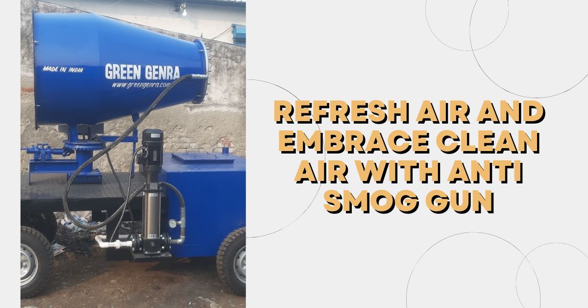 Refresh air and embrace clean air with Anti Smog gun